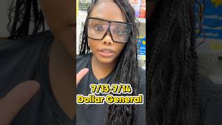 Good deal at @DOLLAR GENERAL 7/13-7/14 ONLY🚨🚨#couponingwithnise #dollargeneral #couponing