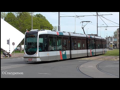 Twee Trams op Marconiplein Rotterdam, Naar & vanuit Delfshaven