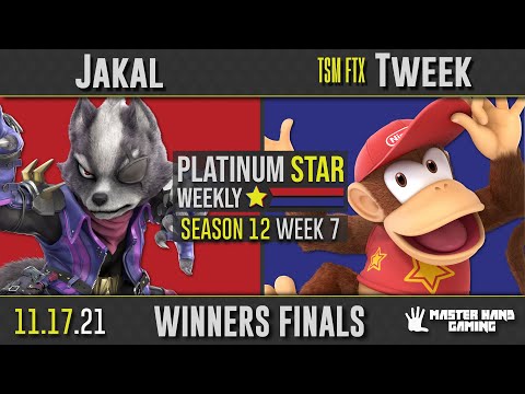PSW S12:W7 - Jakal (Wolf) vs TSM FTX | Tweek (Diddy Kong) - Winners Finals