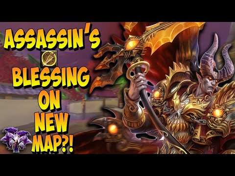 ASSASSIN'S BLESSING ON THE NEW DUEL MAP! IS IT ANY GOOD?! - Masters Ranked Duel - SMITE