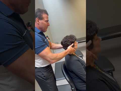 **Massive Neck Adjustment! Goodbye Headaches!** 🌀 | Powerful Chiropractic Relief - #chiropractic