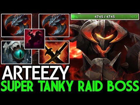 Arteezy [Chaos Knight] Super Tanky 4700 HP Imba Raid Boss 7.21 Dota 2
