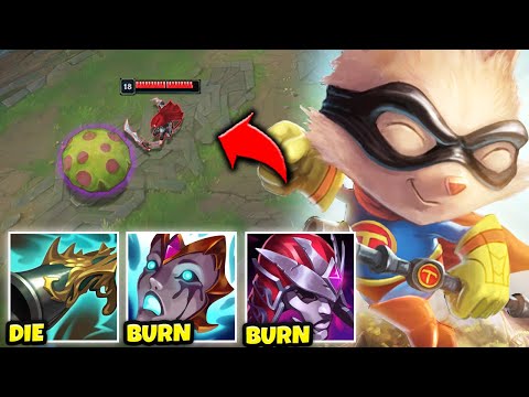 I created the MOTHER of all Teemo Shrooms with this deadly Teemo build