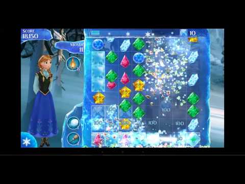 Frozen Free Fall    How To Do Level 77 Very Easy