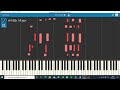 Tutorial Piano Autumn Leaves Jazz Synthesia