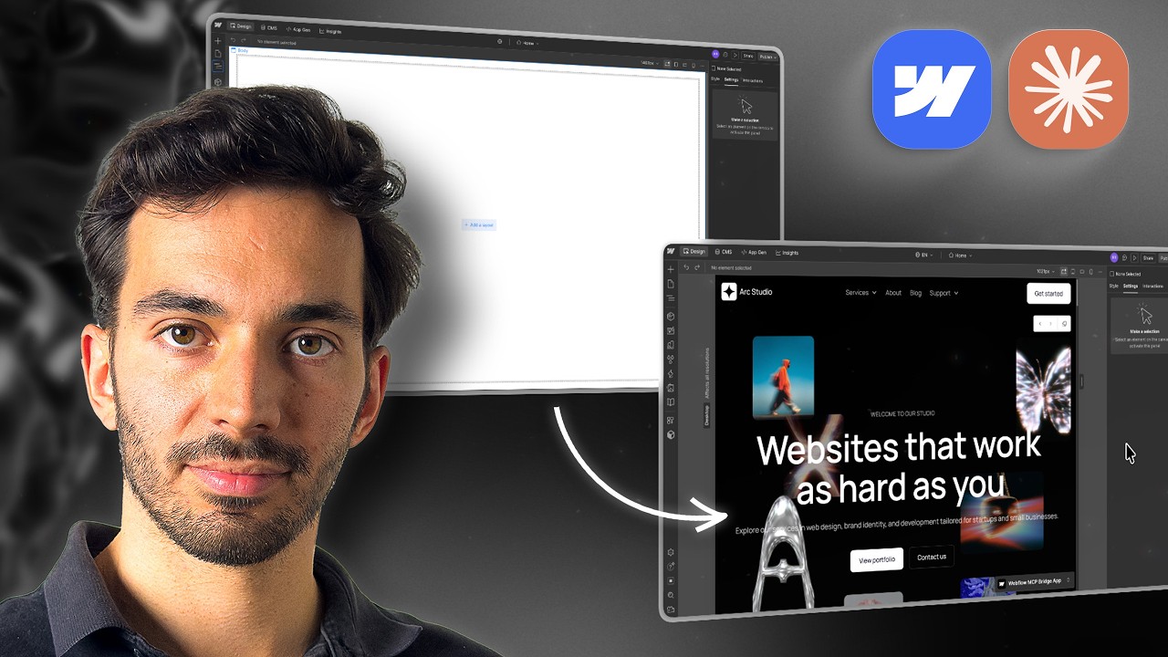 Webflow MCP + Claude Code AI will save you HOURS