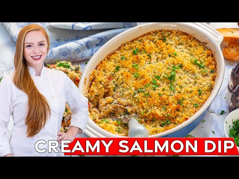 The BEST Smoked Salmon Cheese Dip Recipe | Perfect for the holidays!