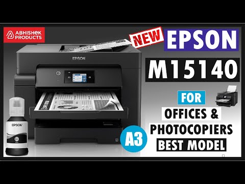 Epson Ecotank M15180 A3 Wi-Fi Duplex All-In-One Ink Tank Printer