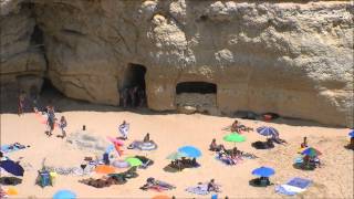 preview picture of video 'Praia do Carvalho Carvoeiro Lagoa Algarve (HD)'