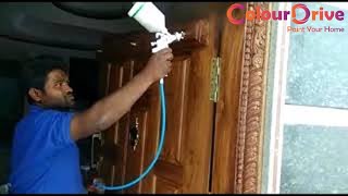 Wood And Metal Painting