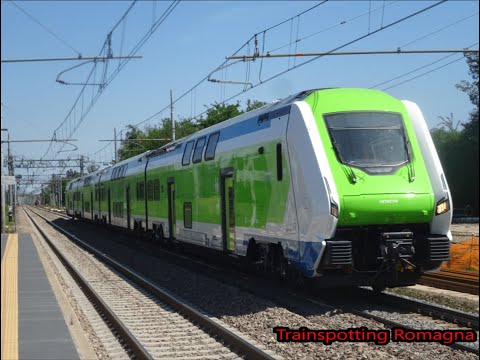 CORSA PROVA SULLA BOLOGNA-RIMINI PER IL NUOVISSIMO ETR 421-028 CARAVAGGIO DI TRENORD!