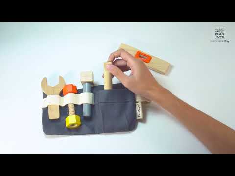 Slide 7 - Tool Belt Set, 6 Pieces (video)