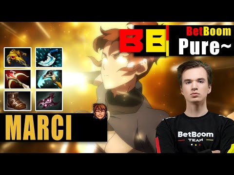 Marci Safelane | BetBoom.Pure~ | SUPER CRAZY MARCI CARRY BUILD 21 KILLS | 7.32d Gameplay Highlight