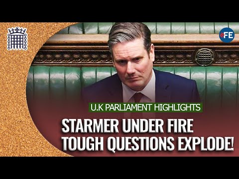 UK PMQs: Keir Starmer GRILLED in Parliament! Opposition FIRES TOUGH QUESTIONS | UK Political Drama