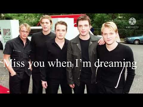 Miss you when I’m dreaming.