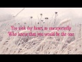 [Lyrics] Jeff Bernat - Be The One (Fated To Love ...