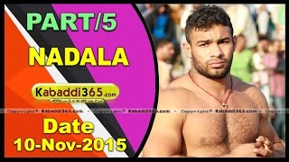 (1) Nadala ( Kapurthala) Kabaddi Tournament 10 Nov 2015