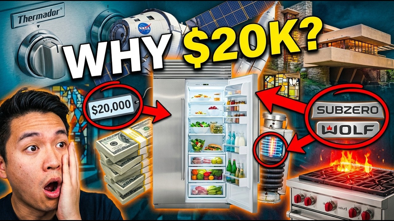 Why People Pay $20,000 for a FRIDGE: SubZero, Wolf & Thermador Exposed