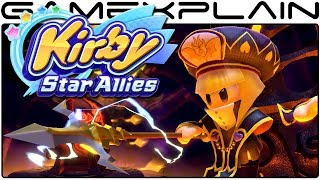 Kirby Star Allies - Fighting the Lightning General & the Great Escape (Gameplay)