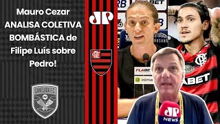 ‘O Filipe Luís resolveu chutar o balde! E o Pedro pra mim…’; Mauro Cezar fala tudo sobre o Flamengo