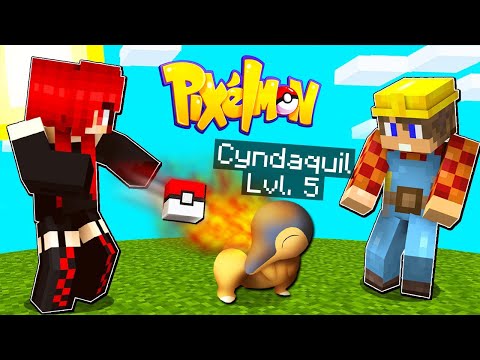 HO CATTURATO IL MIO PRIMO POKEMON SU MINECRAFT!! #1