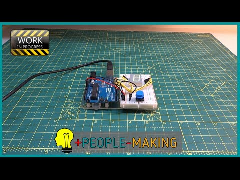 100 Progetti con Arduino Uno - 016 Dado Digitale