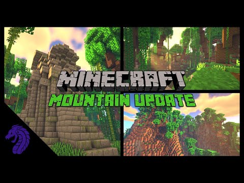 Minecraft Mountain Update | Minecraft 1.17 | Jungle Mountains | Minecraft 1.18? | Update Ideas