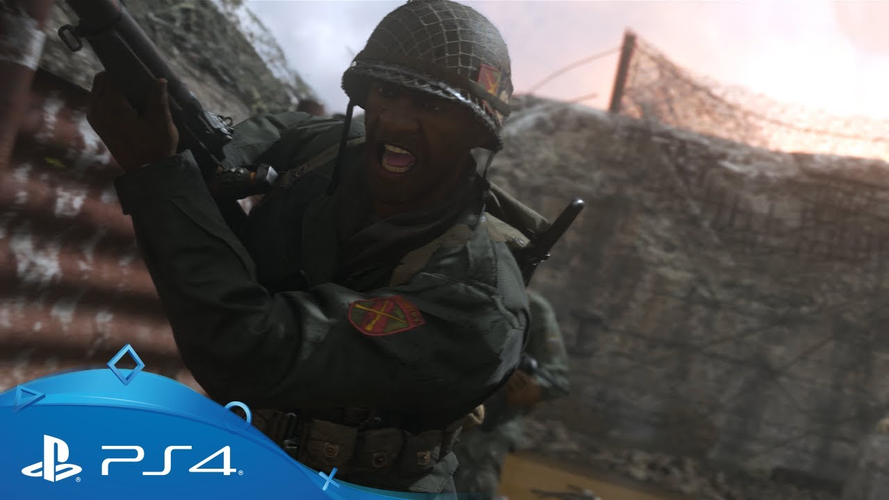 Диск Call of Duty WWII (Blu-ray) для PS4 (7215667) video preview