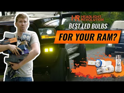 We tested to find the best LED Bulbs to use in the 2013 - 2018 Dodge Ram with Projector Headlights
