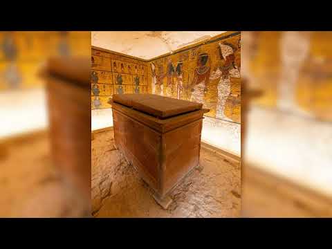 Tutankhamun’s Funerary  Temple, his Tomb, and the Sarcophagus  Found  in  It .