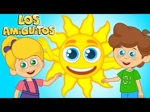 Sol Solecito Caliéntame un Poquito | Sol Solecito Luna Lunera Cancion Infantil | Los Amiguitos