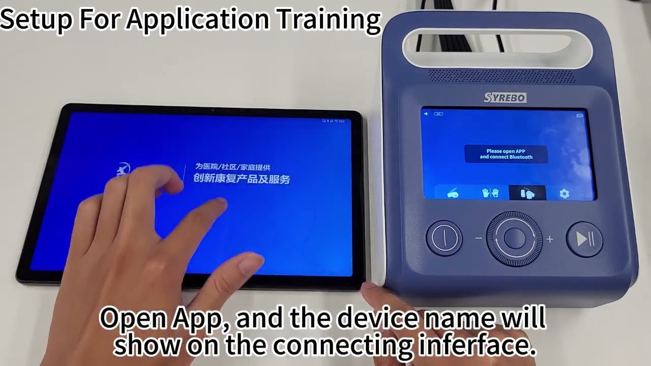 SY-HRC15 Hand Rehabilitation Robot Demonstration