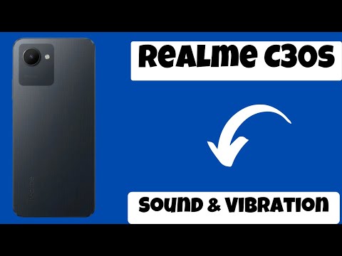 Realme C30s Sound & Vibration Settings Features {tutorial}