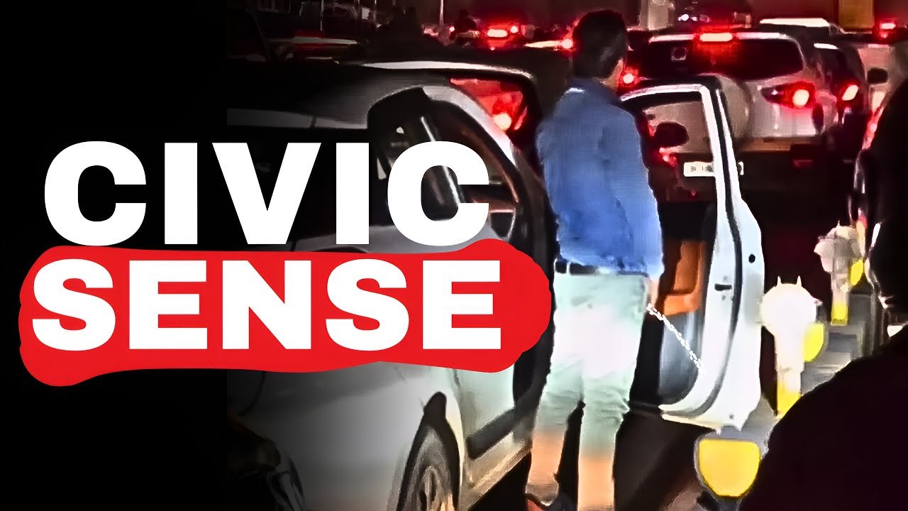 We're God of civic sense! (sarcasm)