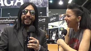 Sin Quirin of Ministry, 3 Headed Snake &amp; Lords of Acid Interview at NAMM