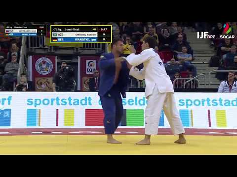 Orujov Rustam (AZE) - Wandtke Igor (GER) - Grand Slam Düsseldorf 2018