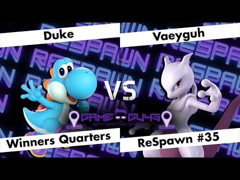 Duke (Yoshi) vs Vaeyguh (Mewtwo) - WQF - ReSpawn #35