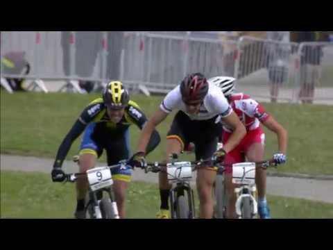 2014 UCI MTB World Cup - Meribel - XCE Action Clip