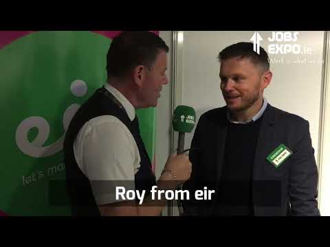 eir Ireland exhibiting at Jobs Expo Dublin, 15th October, 2022