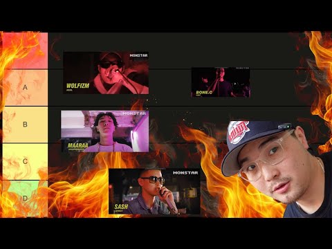 Monstar Live Session • VOL 1 EPIC REACTION and TIER LIST
