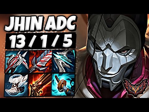 Jhin vs Ezreal [ ADC ] Lol Korea Grandmaster Patch 13.24 ✅