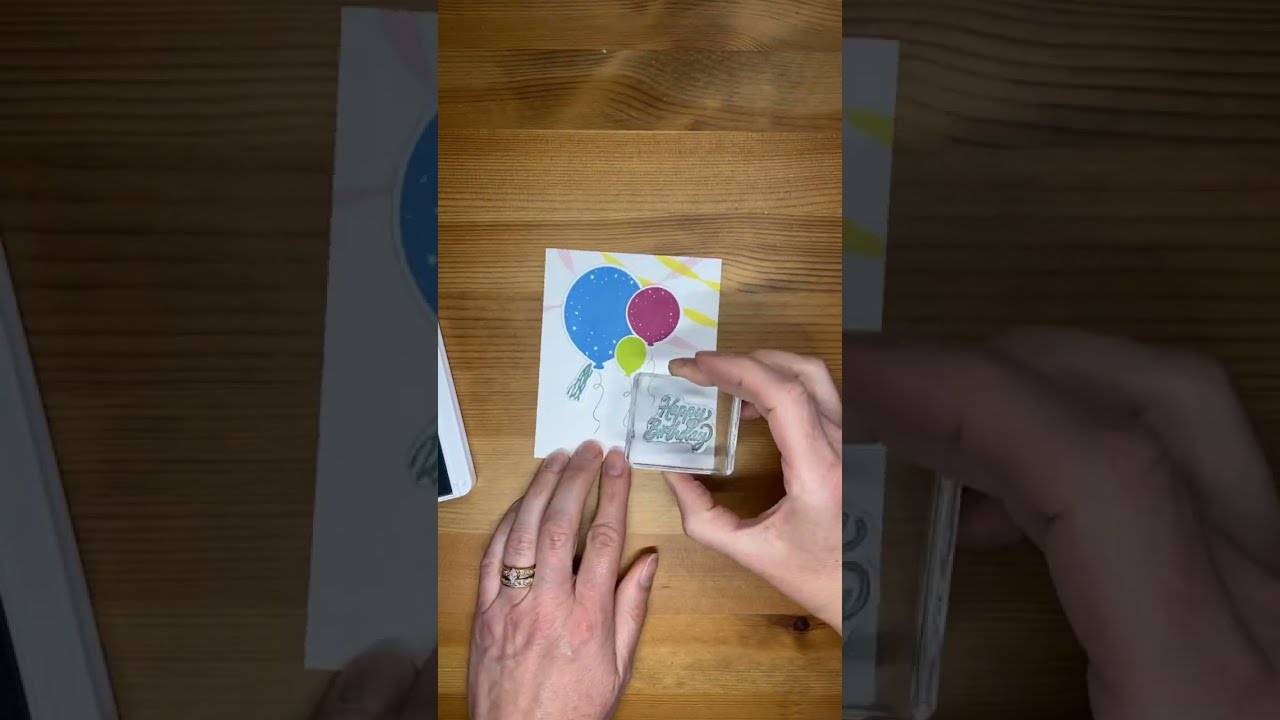 Stampin' Up! Beautiful Balloons Birthday Card