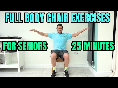 25-Minute Full Body Chair Exercises for Seniors - Simple Moves for Strength & Stability (Must Watch)