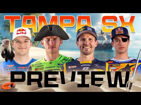 New Riders & Deep Sand sections set for the 2025 Tampa Supercross
