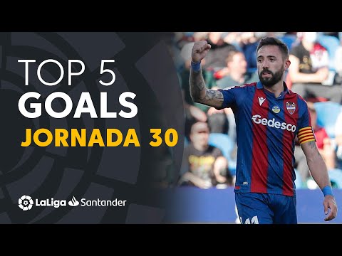 LaLiga TOP 5 Goles Jornada 30 LaLiga Santander 2021/2022