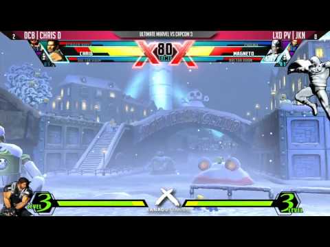 Xanadu Games Monthly - April 2015 - UMVC3 - DCB | Chris D VS. LXD PV | JKN