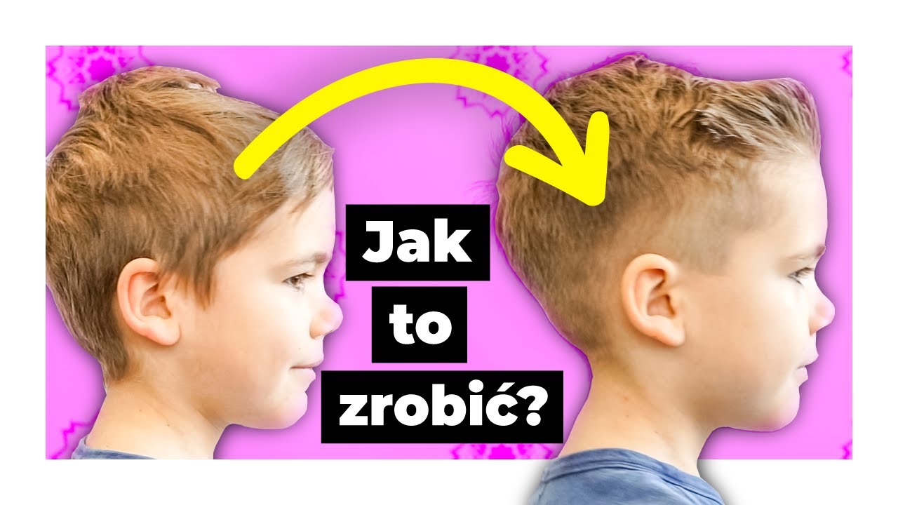 Strzyżenie dziecka krok po kroku. Mega Słodziak!