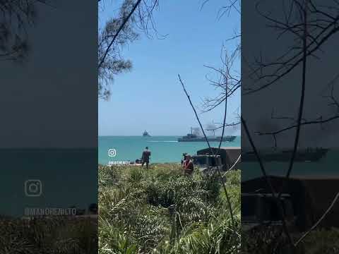 Megaoperação de guerra anfíbia: 3.400 militares realizam treinamento em Marataízes -ES.