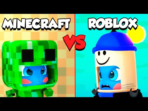 Minecraft vs Roblox Rap Battle: EPIC Cover of Eminem's 'Lose Yourself' by The Moonies