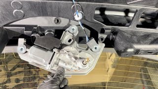 2021-2026 Toyota Sienna Rear Wiper Motor Removal, Testing And Installation Instructions
